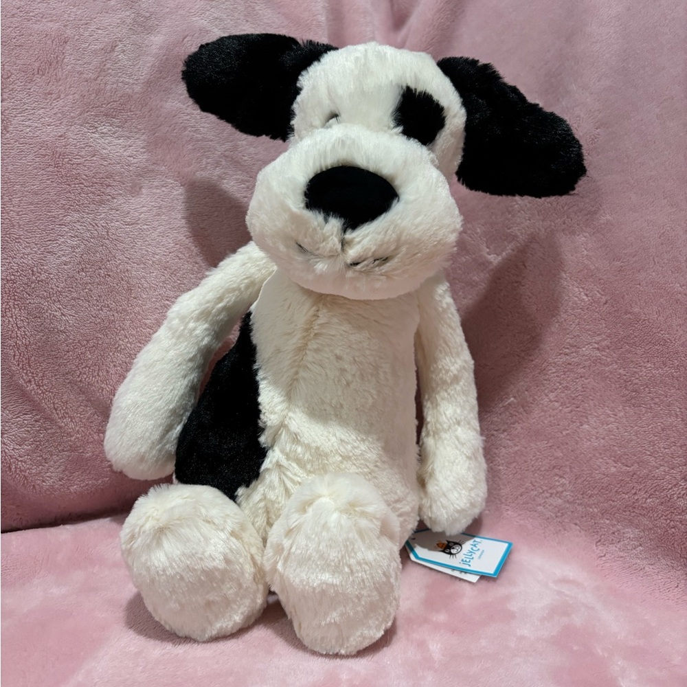 Jellycat London Plush 12"  Rufferty Puppy BNWT